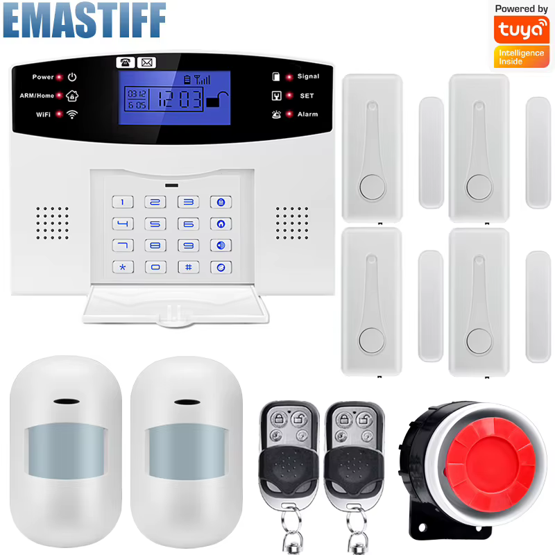 Alarme Inteligente eMastiff G2BT WiFi/GSM