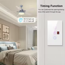 Interruptor Inteligente Ventilador Luz WiFi Thumbnail 5
