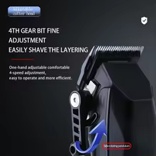 Máquina de Cortar Cabelo Kemei KM-1856 Profissional Thumbnail 5