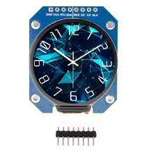 Módulo LCD TFT 1.28" Redondo RGB Thumbnail 4