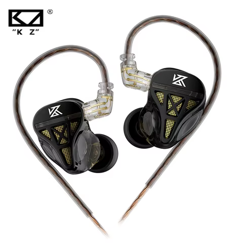 KZ DQS Fones de Ouvido Bass HIFI