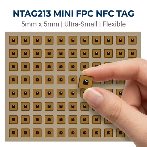 Etiqueta NFC Micro FPC 5x5mm NTAG213