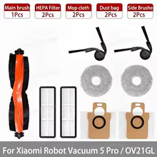 Kit Peças Xiaomi Robot Vacuum 5 Pro Thumbnail 6
