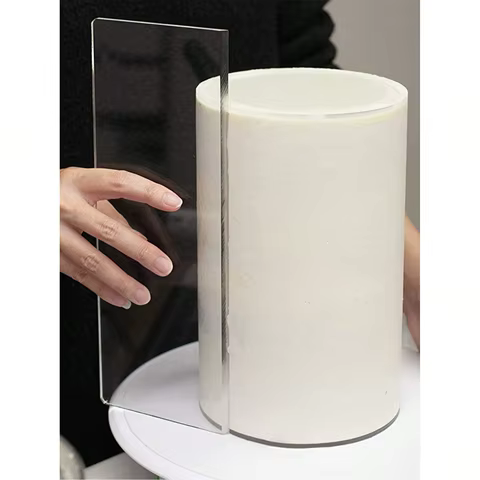 Espátula Transparente para Creme de Bolo