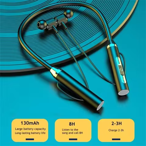 Fone Bluetooth K58 Neckband Magnético