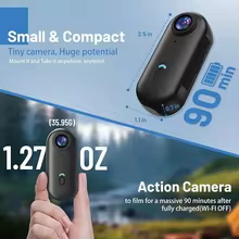 Mini Câmera H88 4K Magnética Thumbnail 4