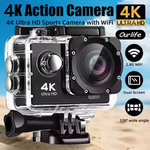 Câmera de Ação 4K WiFi Thumbnail 1