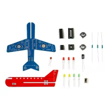 Kit de Avião Eletrônico DIY com LED Thumbnail 2