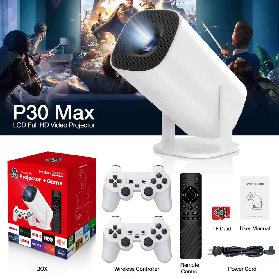 Projetor P30MAX 3D Android 11
