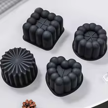 Molde Silicone Coração Estrela Flor Thumbnail 1