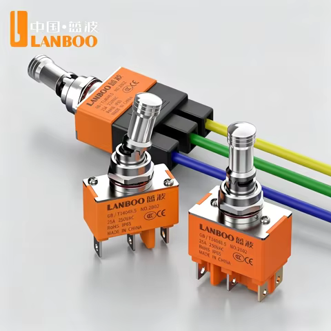 Interruptor de Alavanca LANBOO 25A
