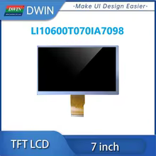 Tela LCD IPS 7" DWIN 1024x600 RGB Thumbnail 2