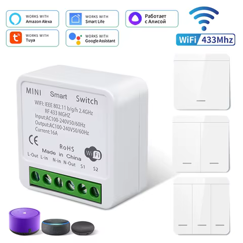 Interruptor Inteligente WiFi Tuya
