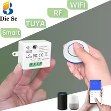 Interruptor Inteligente Wi-Fi RF Alexa Thumbnail 1