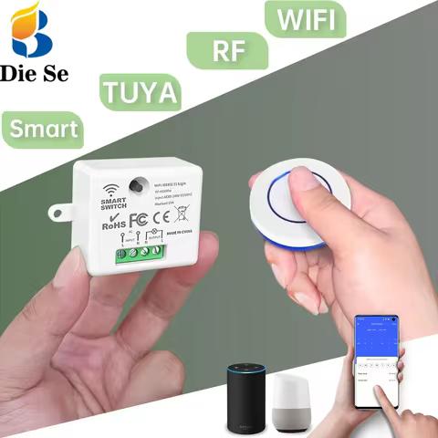 Interruptor Inteligente Wi-Fi RF Alexa