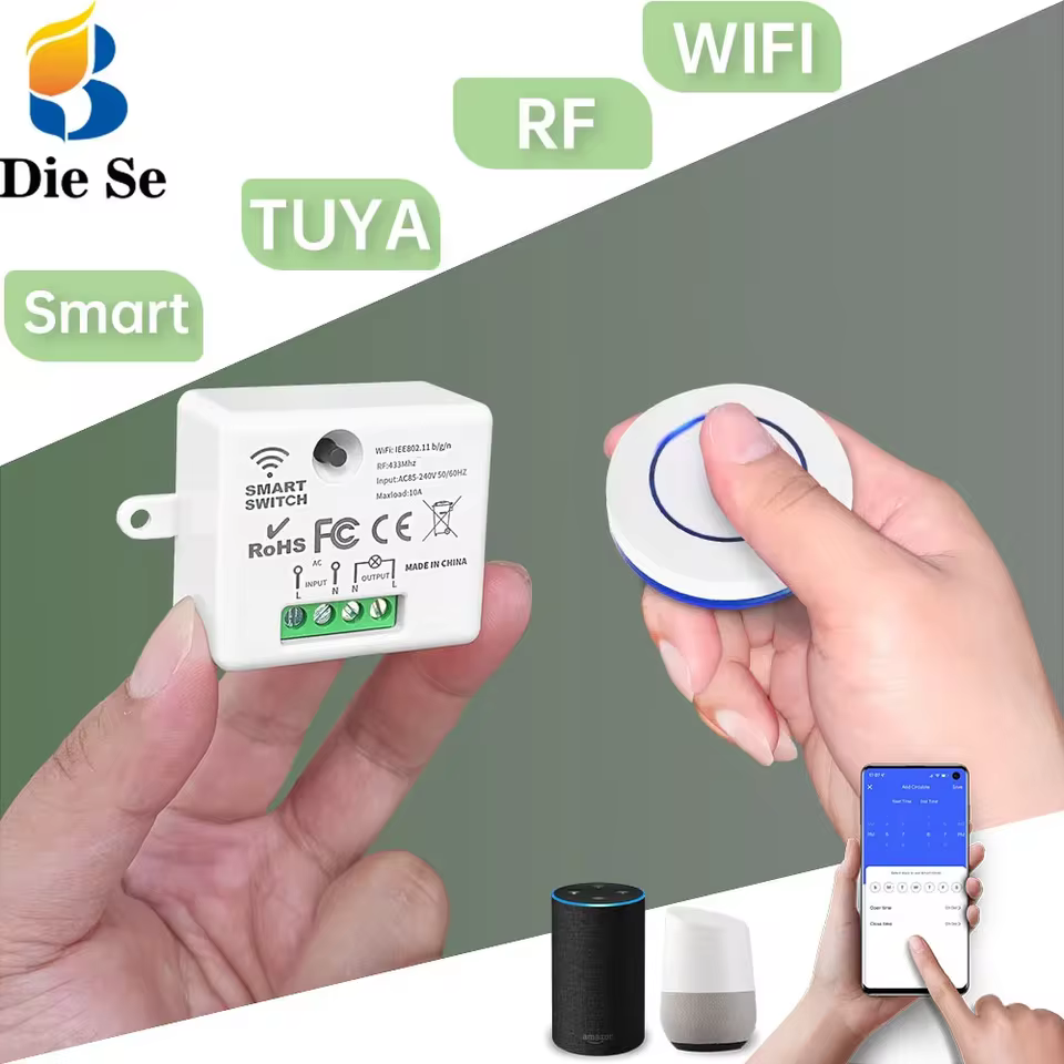 Interruptor Inteligente Wi-Fi RF Alexa
