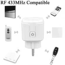 Tomada Inteligente WiFi RF 433MHz Thumbnail 3
