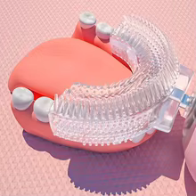 Escova de Dentes Elétrica Infantil Silicone Thumbnail 3