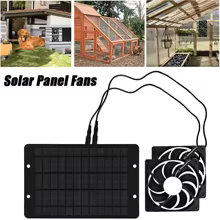 Exaustor Solar 12V 10W Duplo Thumbnail 1