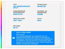 Ar Condicionado Gree Inverter 9000BTUs Thumbnail 3