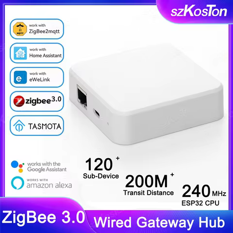 Gateway Zigbee 3.0 SZKOSTON com Cabo