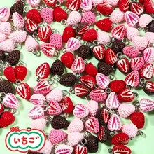 Pingentes de Resina Morango Chocolate Thumbnail 4
