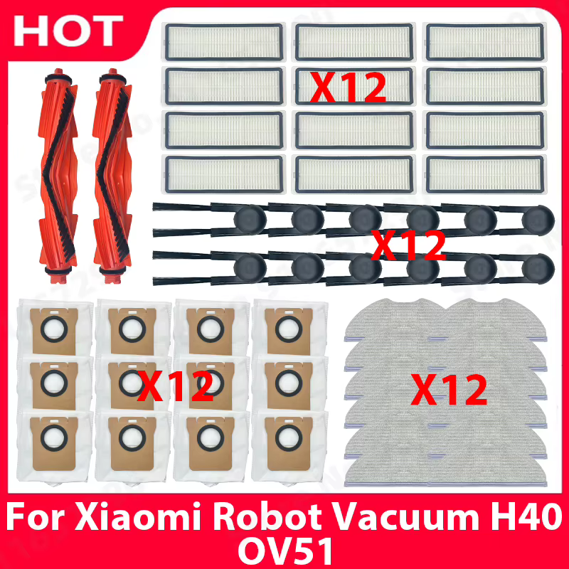 Peças de Reposição Xiaomi H40 OV51 - Kit Completo
