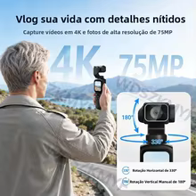 Câmera Esportiva 4K Portátil Thumbnail 2
