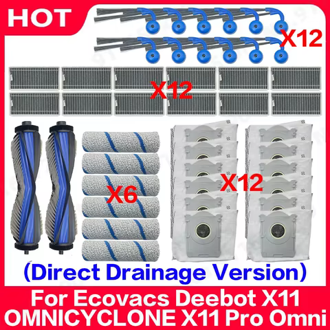 Acessórios Ecovacs Deebot X11 Pro Omni Kit