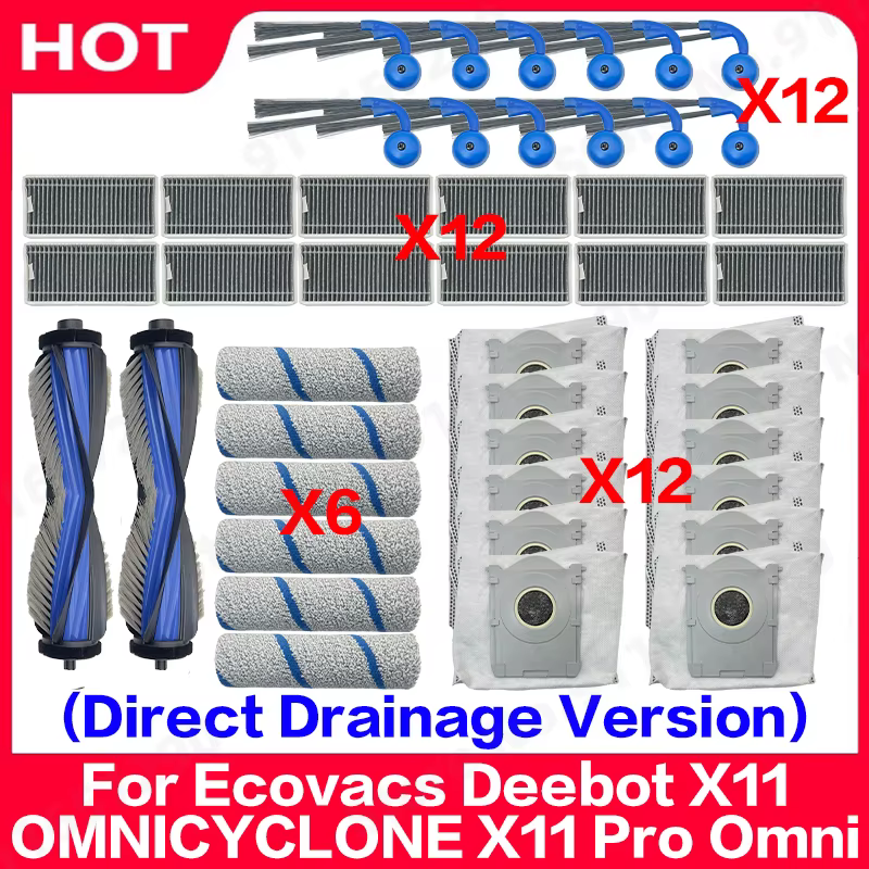 Acessórios Ecovacs Deebot X11 Pro Omni Kit