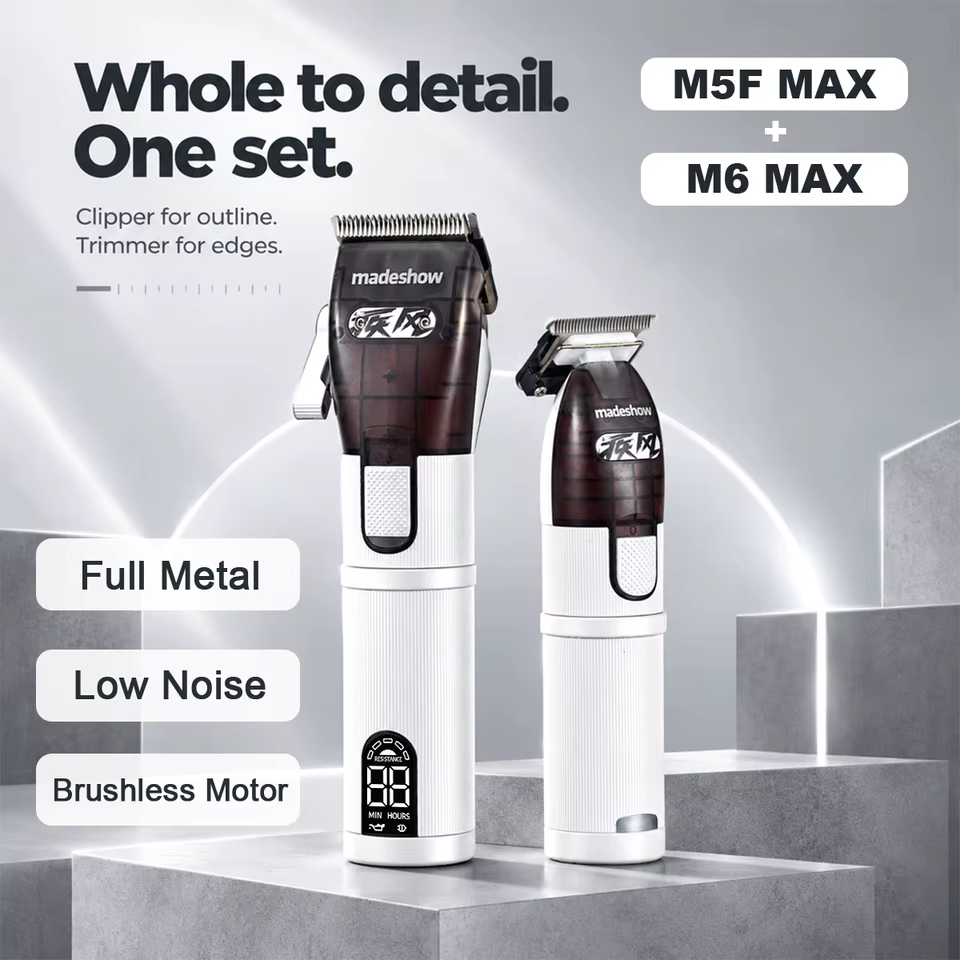 Máquina de Cortar Cabelo MADESHOW M5F MAX