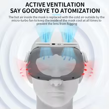 Máscara VR Quest 2 com Ventilador Thumbnail 5