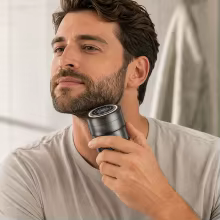 Barbeador Elétrico 2 em 1 Cabeça e Barba Thumbnail 2