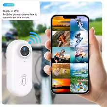 Mini Câmera de Ação 1080P Vestível Thumbnail 6