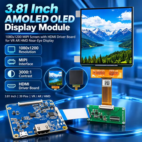 Módulo Display AMOLED VR AR 3.81"