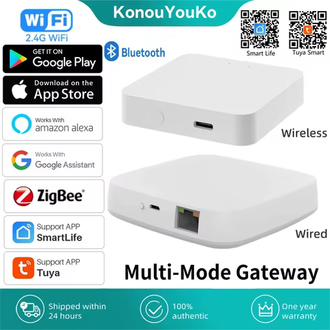 Hub Zigbee 3.0 Tuya Multi-Modo