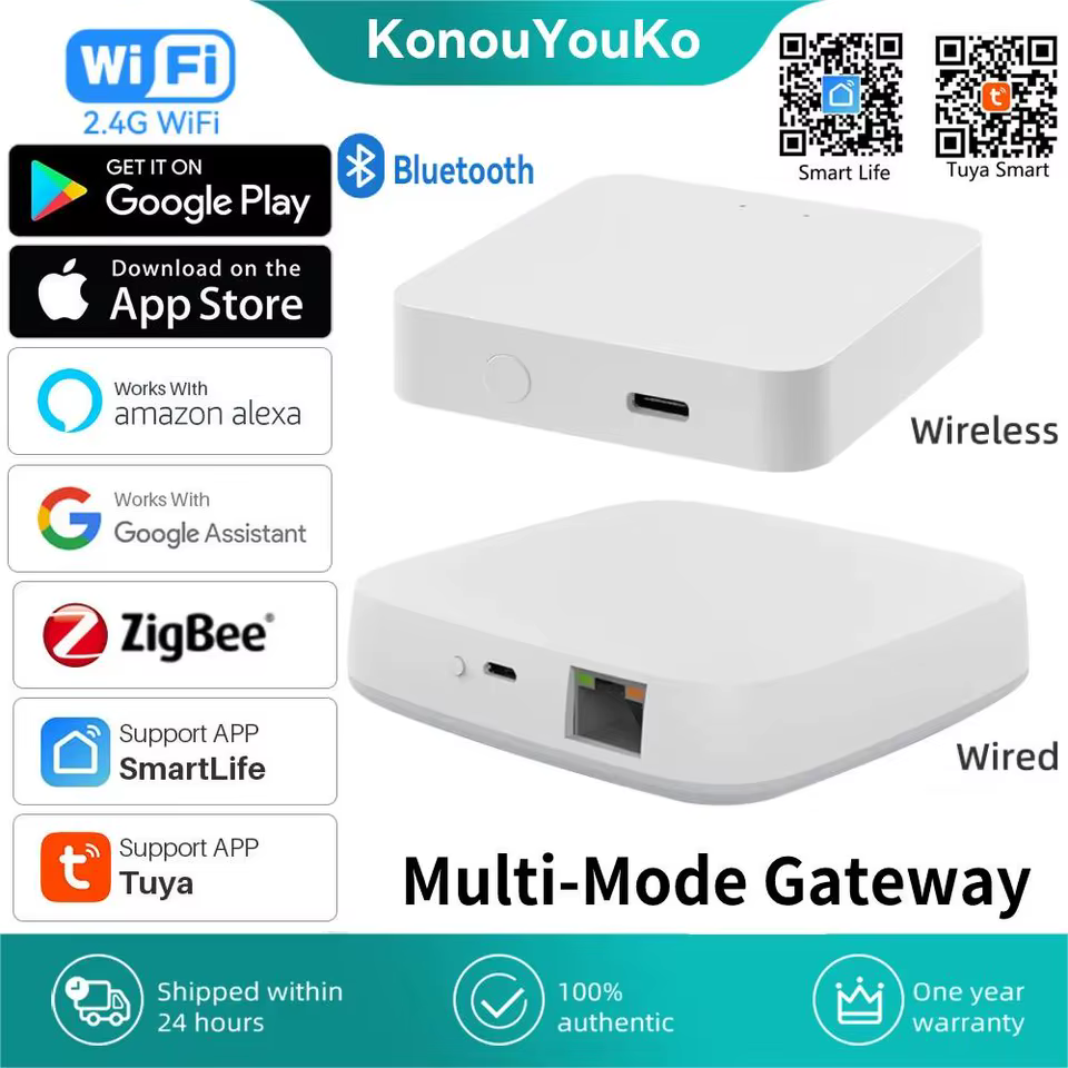 Hub Zigbee 3.0 Tuya Multi-Modo