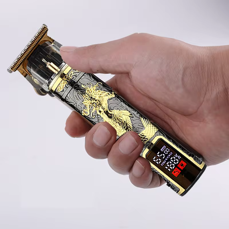Máquina de Corte de Cabelo T9 Profissional