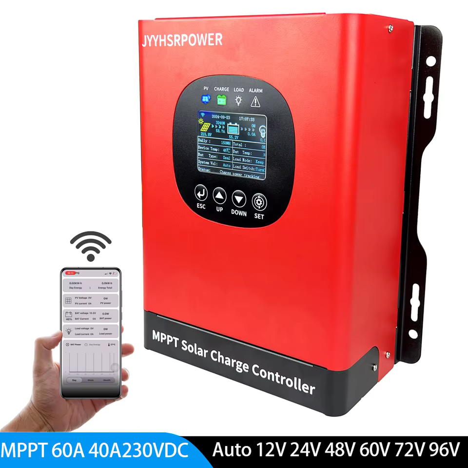 Controlador Solar MPPT WiFi 80A