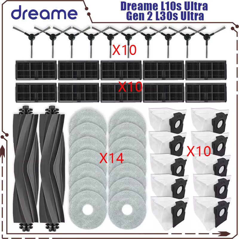 Peças de Reposição Dreame L30s/L10s Ultra