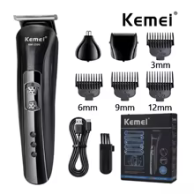 Kemei KM-1506 Barbeador 3 em 1 Thumbnail 1