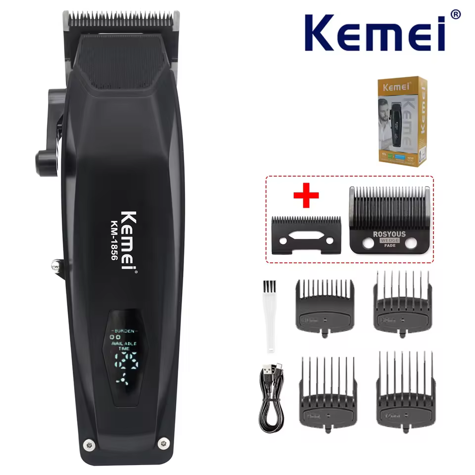 Kemei KM-1856 Cortador de Cabelo Profissional