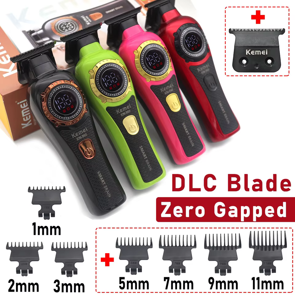 Aparador de Cabelo Kemei KM-999 Profissional