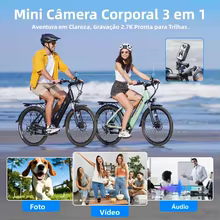 Câmera Esportiva Mini 2.7K WIFI Thumbnail 4