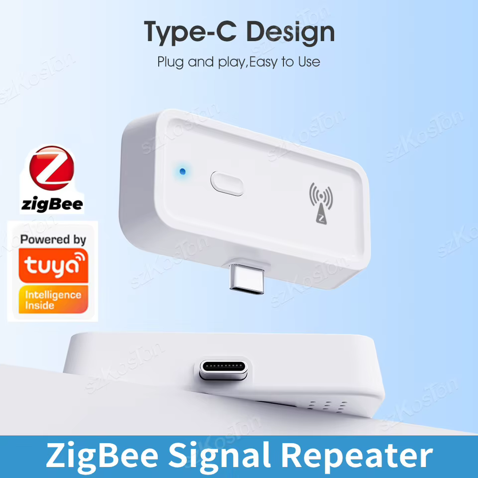 Repetidor ZigBee USB Tipo C