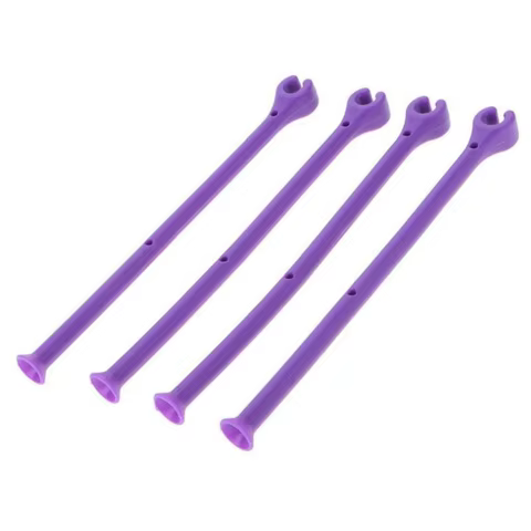 Suporte de Vinho Silicone Roxo
