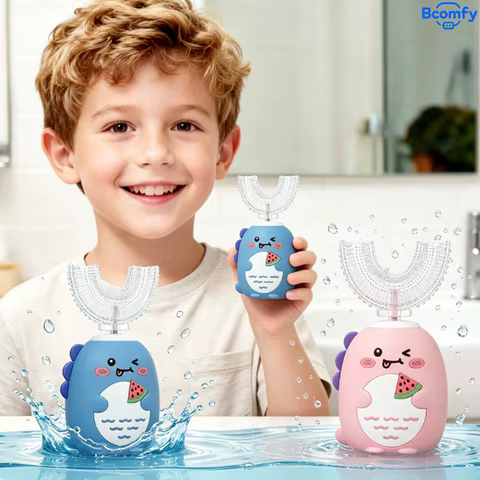 Escova de Dentes Elétrica Infantil Raugee
