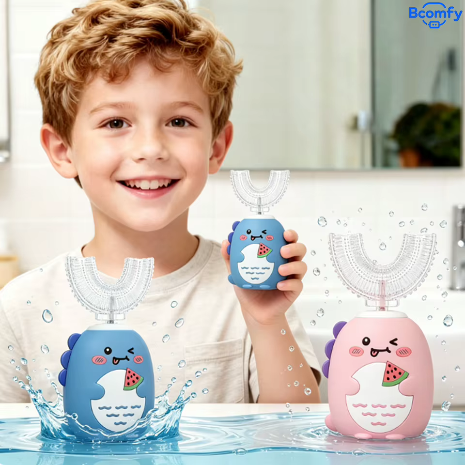 Escova de Dentes Elétrica Infantil Raugee