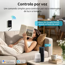 Interruptor Inteligente Wi-Fi com Tomada Thumbnail 4