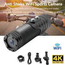 Câmera de Ação 4K Wi-Fi IP66 Thumbnail 1
